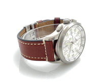 Load image into Gallery viewer, RELOJ VICTORINOX AIRBOSS MECH CHRONO, CUERO CAFE 241598