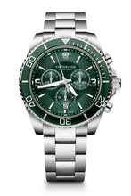 Load image into Gallery viewer, RELOJ VICTORINOX MAVERICK CHRONOGRAPH 43MM VERDE BRAZALETE, 241946