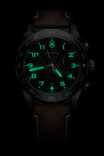 Load image into Gallery viewer, RELOJ VICTORINOX SWISS ARMY QUARTZ CHRONOGRAPH 42MM, CUERO CAFE 242046