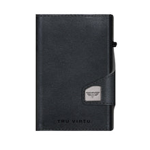 Cargar imagen en el visor de la galería, CARTERA DOBLE TRU VIRTU® DOUBLEWALLET CLICK & SLIDE NAPA, BLACK