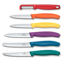 Cargar imagen en el visor de la galería, BLOQUE DE CUCHILLOS VICTORINOX SWISS CLASSIC, 7 PIEZAS 6.7126.6C1