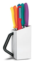 Cargar imagen en el visor de la galería, BLOQUE DE CUCHILLOS VICTORINOX SWISS CLASSIC, 7 PIEZAS 6.7126.6C1
