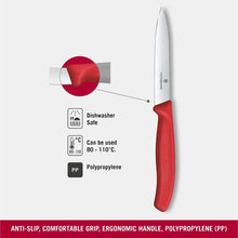 Load image into Gallery viewer, CUCHILLO VICTORINOX LEGUMBRES SC, ROJO 6.7701.C1