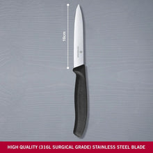 Cargar imagen en el visor de la galería, CUCHILLO VICTORINOX LEGUMBRES SC, NEGRO 6.7703