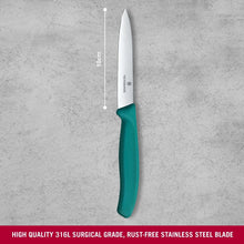 Cargar imagen en el visor de la galería, CUCHILLO VICTORINOX LEGUMBRES SC, TURQUESA 6.7704.C1