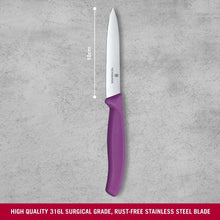 Cargar imagen en el visor de la galería, CUCHILLO VICTORINOX LEGUMBRES SC, MORADO 6.7705.C1