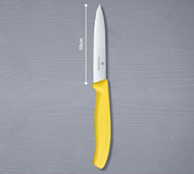 Load image into Gallery viewer, CUCHILLO VICTORINOX LEGUMBRES SC, AMARILLO 6.7706.L118