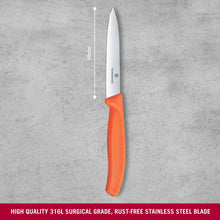 Cargar imagen en el visor de la galería, CUCHILLO VICTORINOX LEGUMBRES SC, NARANJA 6.7709.C1
