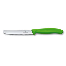 Cargar imagen en el visor de la galería, CUCHILLO PARA TOMATE VICTORINOX SC, VERDE 6.7836.L114