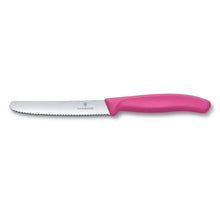 Cargar imagen en el visor de la galería, CUCHILLO PARA TOMATE VICTORINOX SC, ROSADO 6.7836.L115