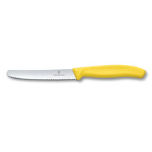 Cargar imagen en el visor de la galería, CUCHILLO PARA TOMATE VICTORINOX X2 SC, AMARILLO 6.7836.L118B