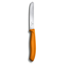 Load image into Gallery viewer, CUCHILLO PARA TOMATE VICTORINOX SC, NARANJA 6.7836.L119