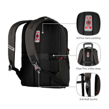 Cargar imagen en el visor de la galería, MORRAL MX PROFESSIONAL WENGER PARA LAPTOP 16", GRIS 611641