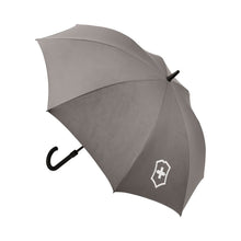 Cargar imagen en el visor de la galería, PARAGUAS VICTORINOX HERITAGE STICK AUTOMATICO, GRIS 612485
