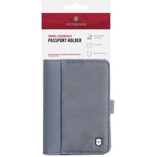 Cargar imagen en el visor de la galería, PORTA PASAPORTE VICTORINOX TRAVEL ESSENTIALS, GRIS 653362
