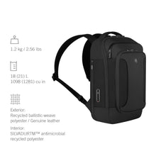 Load image into Gallery viewer, MORRAL VICTORINOX WERKS TRAVELER COMPACT BACKPACK, NEGRO 653642