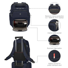 Cargar imagen en el visor de la galería, MORRAL VICTORINOX WERKS TRAVELER DELUXE BACKPACK, AZUL 653645