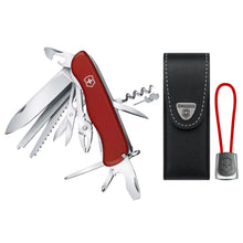 Cargar imagen en el visor de la galería, Set Victorinox Completo con Navaja Work Champ, Estuche y Cordón