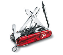 Load image into Gallery viewer, Multiherramienta Victorinox Cyber Tool L, Rojo translucido 1.7775.T