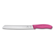 Load image into Gallery viewer, CUCHILLO VICTORINOX PARA PAN SC, ROSADO 6.8636.21L5B