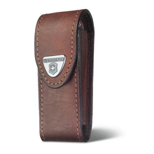 Cargar imagen en el visor de la galería, ESTUCHE VICTORINOX PARA CINTURON, CUERO CAFE 4.0548