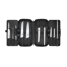 Cargar imagen en el visor de la galería, FUNDA DE CUCHILLOS VICTORINOX PARA CHEF, NEGRO 5.4963.0