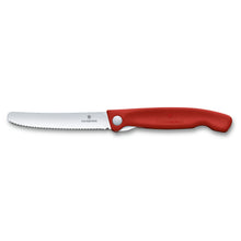 Load image into Gallery viewer, CUCHILLO PARA VERDURA PLEGABLE SC, ROJO 6.7831.FB