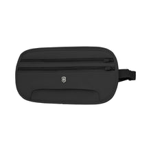 Cargar imagen en el visor de la galería, CINTURON DE SEGURIDAD VICTORINOX CON PROTECCION RFID, NEGRO 610601
