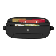 Cargar imagen en el visor de la galería, CINTURON DE SEGURIDAD VICTORINOX CON PROTECCION RFID, NEGRO 610601