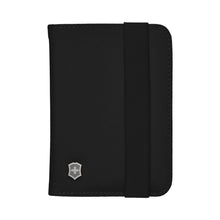 Load image into Gallery viewer, PORTA PASAPORTE VICTORINOX CON PROTECCION RFID, NEGRO 610606