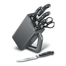 Cargar imagen en el visor de la galería, BLOQUE DE CUCHILLOS VICTORINOX FORJADOS, 6 PIEZAS 7.7243.6