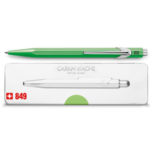 Cargar imagen en el visor de la galería, BOLIGRAFO CARAN D'ACHE POPLINE VERDE NEON 849.730