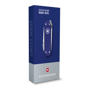 NAVAJA VICTORINOX CLASSIC SD ALOX NIGHT DIVE, 0.6221.222G