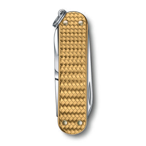 NAVAJA VICTORINOX CLASSIC SD PRECIOUS ALOX BRASS GOLD, 0.6221.408G