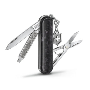 Multiherramienta Victorinox Classic SD Brilliant Carbon, 0.6221.90