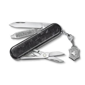 Multiherramienta Victorinox Classic SD Brilliant Carbon, 0.6221.90