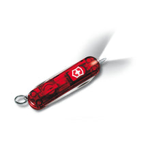 Load image into Gallery viewer, NAVAJA VICTORINOX SIGNATURE LITE, ROJO TRANSLUCIDO 0.6226.T
