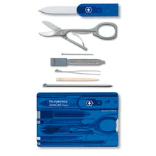 Load image into Gallery viewer, SWISSCARD CLASSIC VICTORINOX, AZUL TRANSLUCIDO 0.7122.T2
