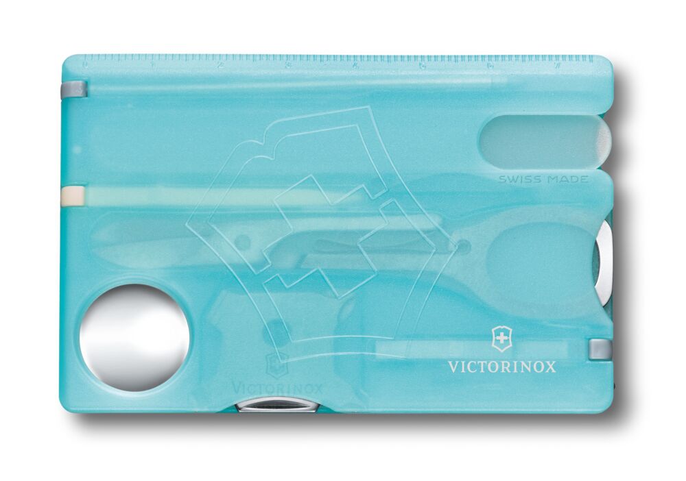 SWISSCARD NAILCARE VICTORINOX, AZUL HIELO 0.7240.T21