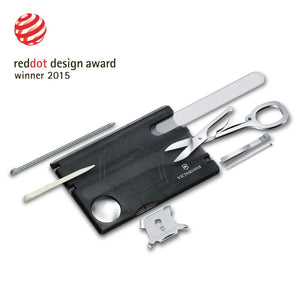 SWISSCARD NAILCARE, VICTORINOX NEGRO TRANSPARENTE 0.7240.T3