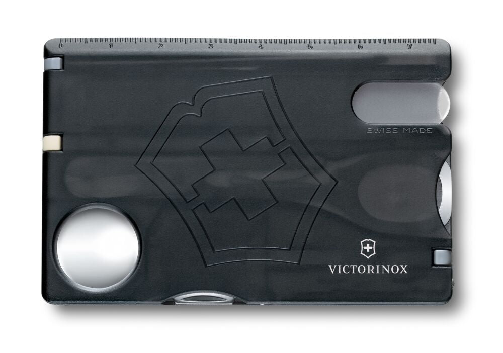 SWISSCARD NAILCARE, VICTORINOX NEGRO TRANSPARENTE 0.7240.T3