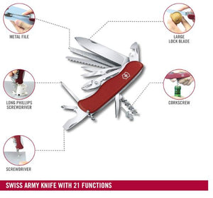 Multiherramienta Victorinox Work Champ, 0.8564