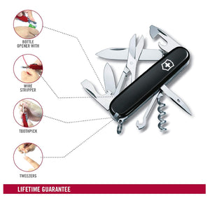 Multiherramienta Victorinox Climber, Negra 1.3703.3