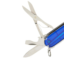 Cargar imagen en el visor de la galería, Multiherramienta Victorinox Climber, Azul translucido 1.3703.T2
