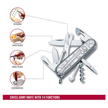 Cargar imagen en el visor de la galería, Multiherramienta Victorinox Climber Silvertech, 1.3703.T7
