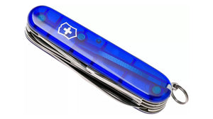Multiherramienta Victorinox Huntsman, Azul translucido 1.3713.T2