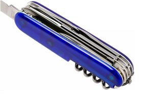 Multiherramienta Victorinox Huntsman, Azul translucido 1.3713.T2