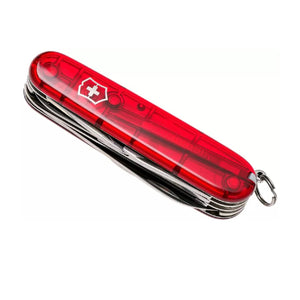 Multiherramienta Victorinox Huntsman, Rojo translucido 1.3713.T