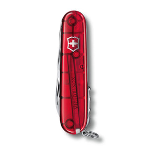 Multiherramienta Victorinox Huntsman, Rojo translucido 1.3713.T