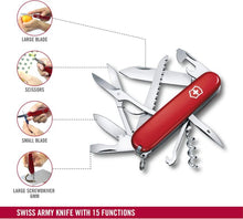 Load image into Gallery viewer, Set Victorinox Completo con Navaja Huntsman, Estuche y Cordón
